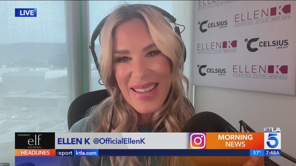 Ellen on KTLA video